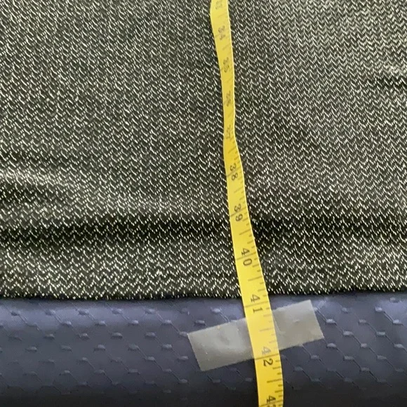 Tiana B - Black Metallic Glitter V-neck Sleeveless Dress, 22W - Picture 10 of 10